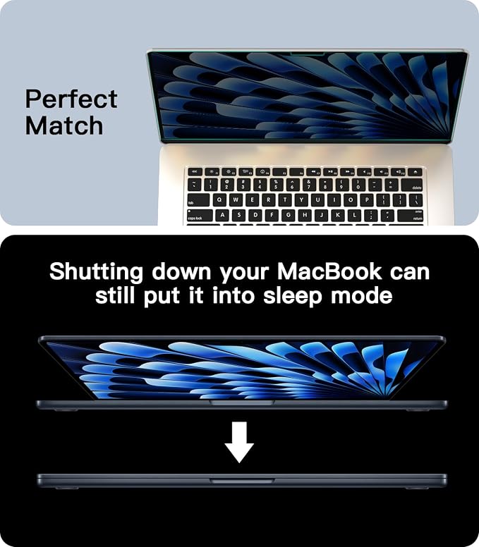 PYS Magnetic Privacy Screen for MacBook Air 15.3 Inch