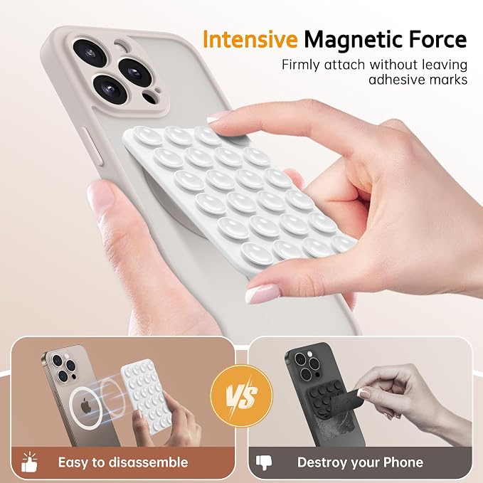 GONEZ Magnetic Suction Cup Phone Mount
