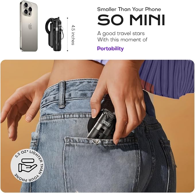 Magnetic Mini Phone Selfie Stick