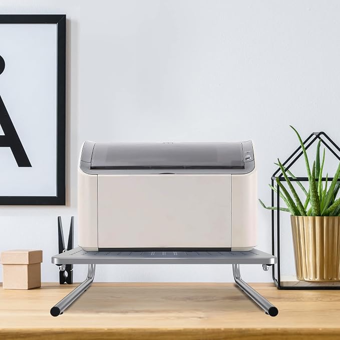 suptek Monitor Stand Riser, Laptop Holder Printer Riser Desk Accessories