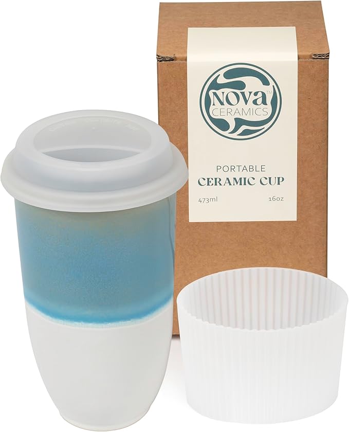 NOVA CERAMICS Travel Coffee Tumbler – Travel Mug