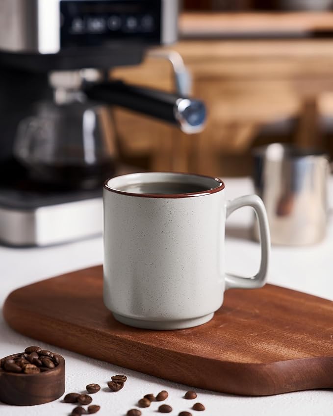 famiware Coffee Mugs Set of 4, Nebula 14oz Coffee Mugs Ceramic Cup Set |
