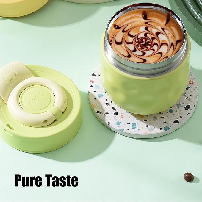 OBALL To Go Coffee Cups with Lids, 14 oz Insulated coffee tumbler with Strape