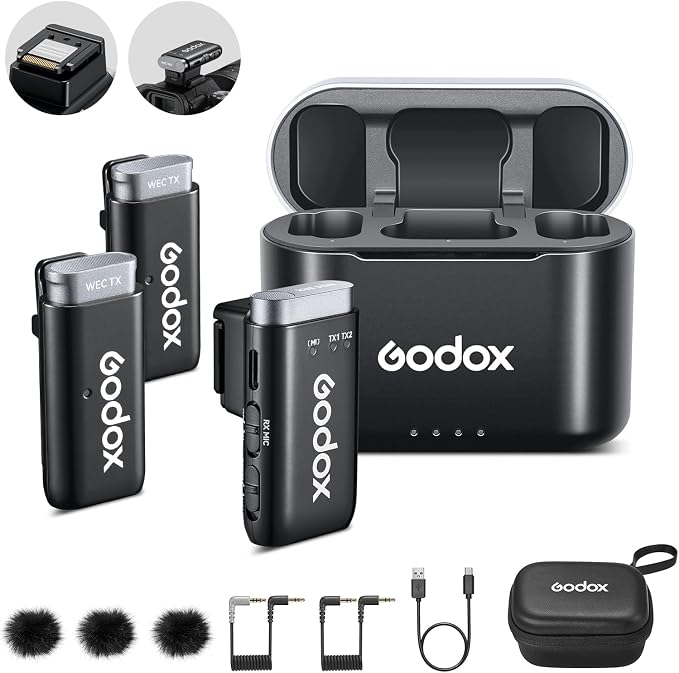 GODOX WEC KIT2 Wireless Microphone