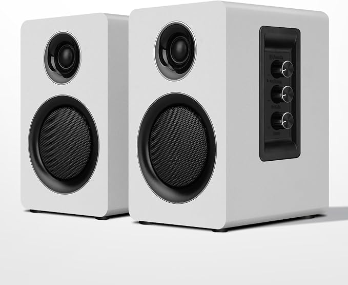 Computer Speakers for Desktop PC, Active Bookshelf Speaker
