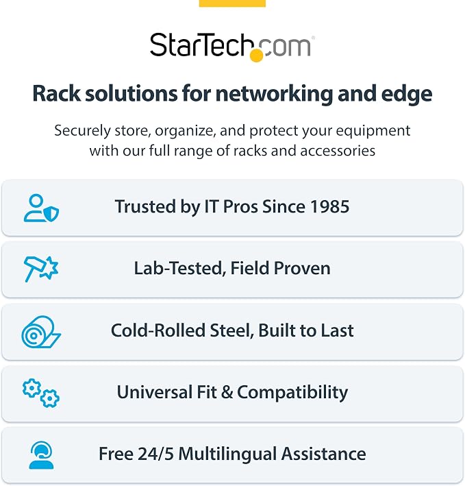 StarTech.com 12U Wall Mount Patch Panel Bracket