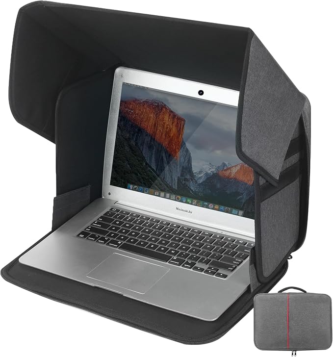 Laptop Sun Shade & Privacy Shield – Premium Physical Filter