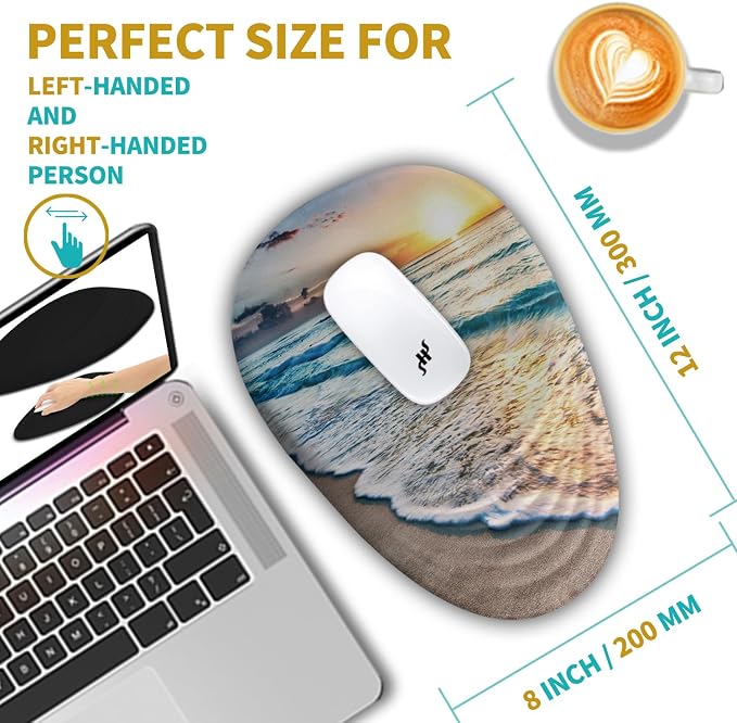 Hokafenle Ergonomic Mouse Pad Wrist Support
