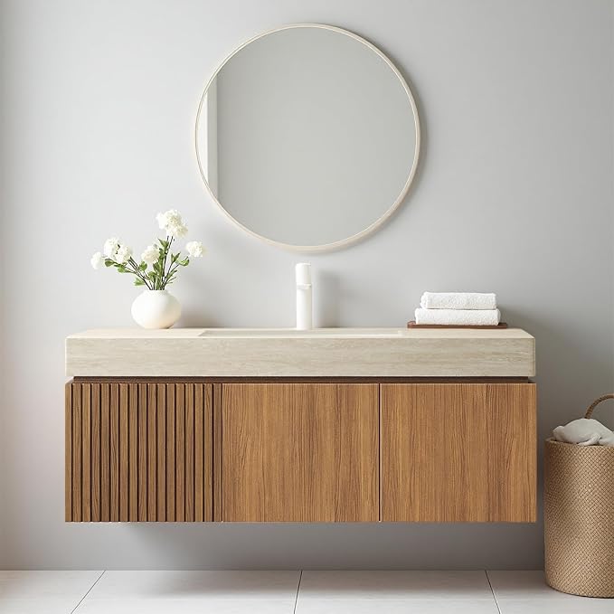 Ambrovina 48 Inch Floating Bathroom Vanity