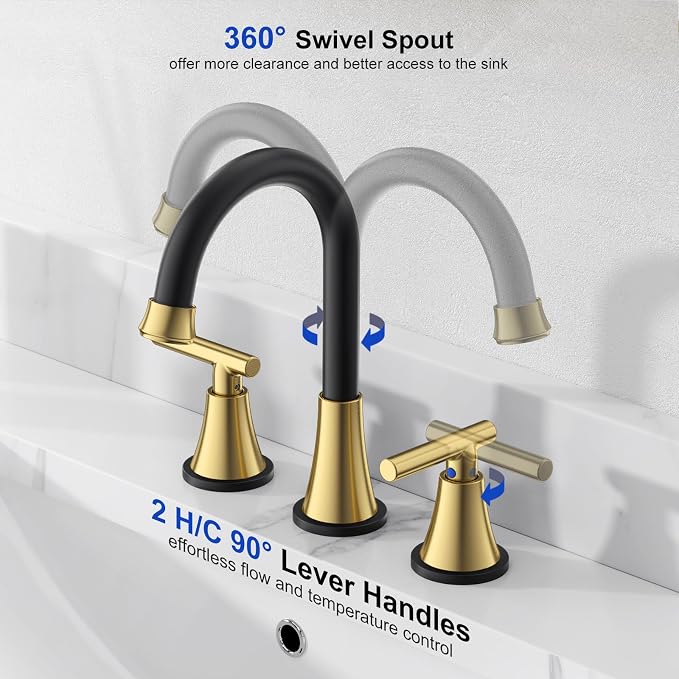 Bathroom Faucets for Sink 3 Hole