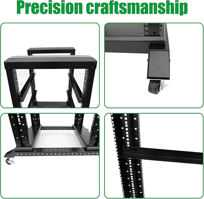 15U Server Rack/4-Post 19in Network Rack/Open Frame Rack