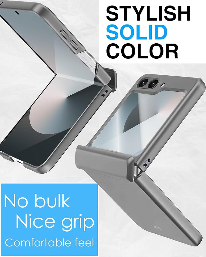 STORMTAL for Samsung Galaxy Z Flip 6 Case/Z Flip 7 FE Case, Hinge Protection