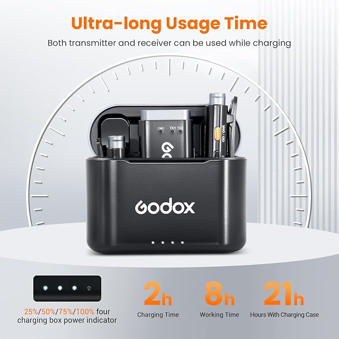 GODOX WEC KIT2 Wireless Microphone