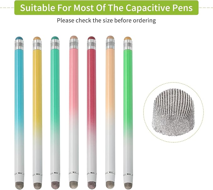 MECCANIXITY 10Pcs Replacement Fiber Mesh Tips