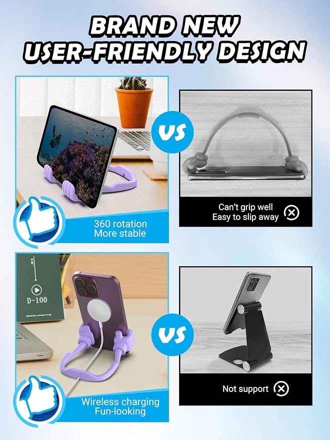Back to School Supplies Gifts for Teen Girls Boys Cell Phone Holder: Funny