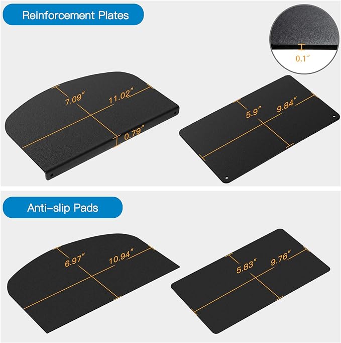 HUANUO Steel Monitor Mount Reinforcement Plate