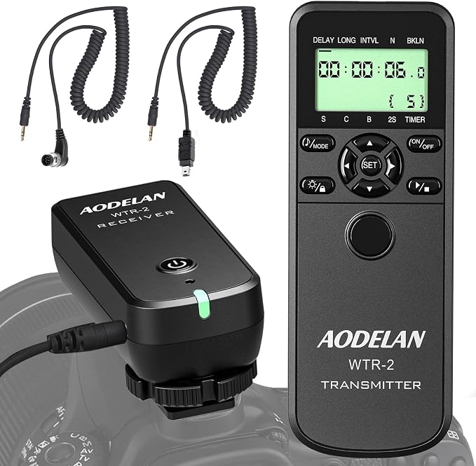 Wireless Shutter Intervalometer Timer Control