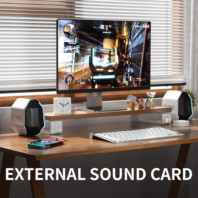 D-ONE 30W PC Gaming Computer Speakers