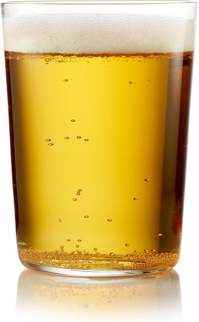 Libbey Café Tumbler Glass Set of 8, Dishwasher Safe Glass Cups Set, Versatile