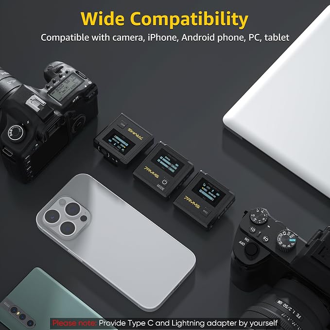 iRay DW30 Wireless Lavalier Microphone
