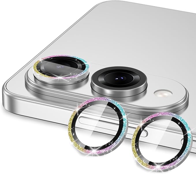 for Samsung Galaxy S25 Edge Camera Lens Protector, Individual Metal Ring