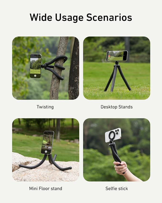 TELESIN Magnetic Flexible Tripod