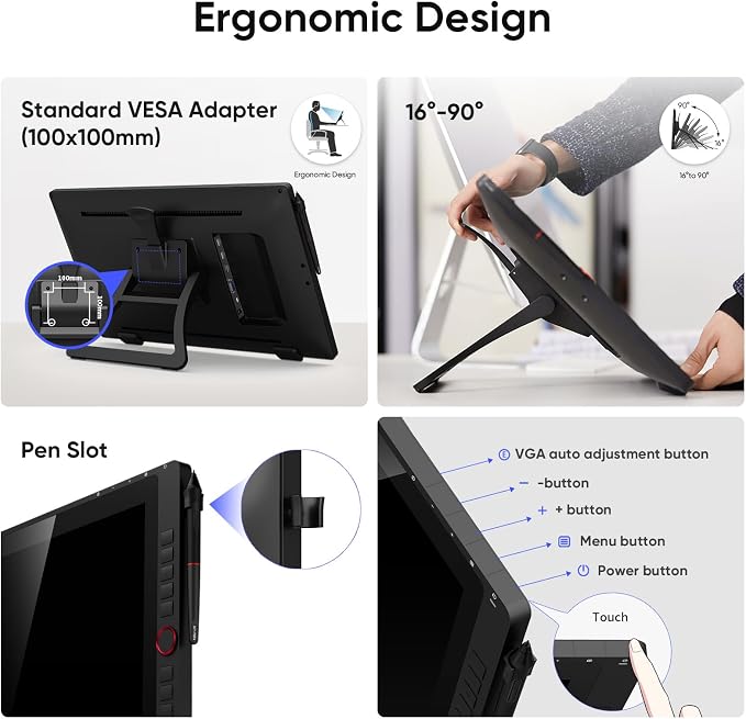 XPPen Artist 24 Pro 2.5K QHD Drawing Tablet