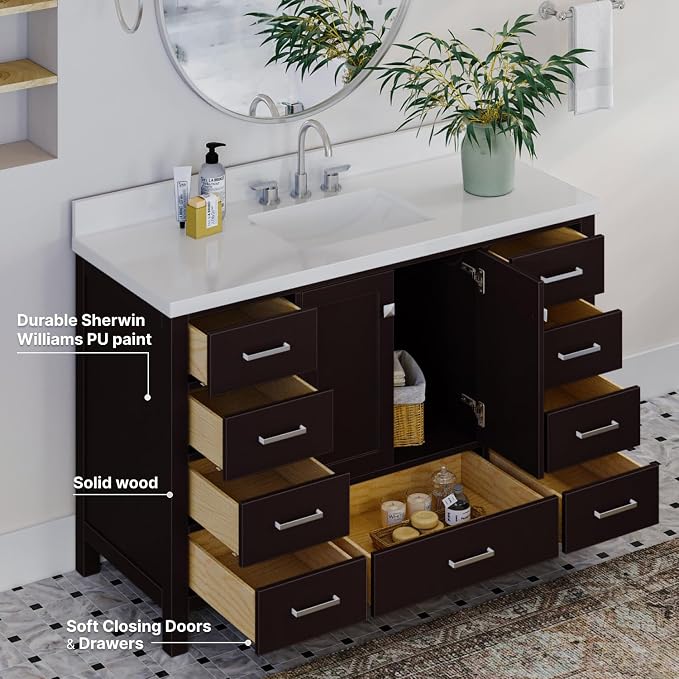 Bathroom Vanity 55" Inch