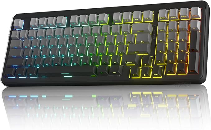 DAREU EK98PRO Wireless Mechanical Keyboard, Gasket Hot Swappable Custom