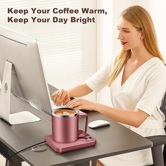 Felibeaco 16oz Heated Coffee Mug