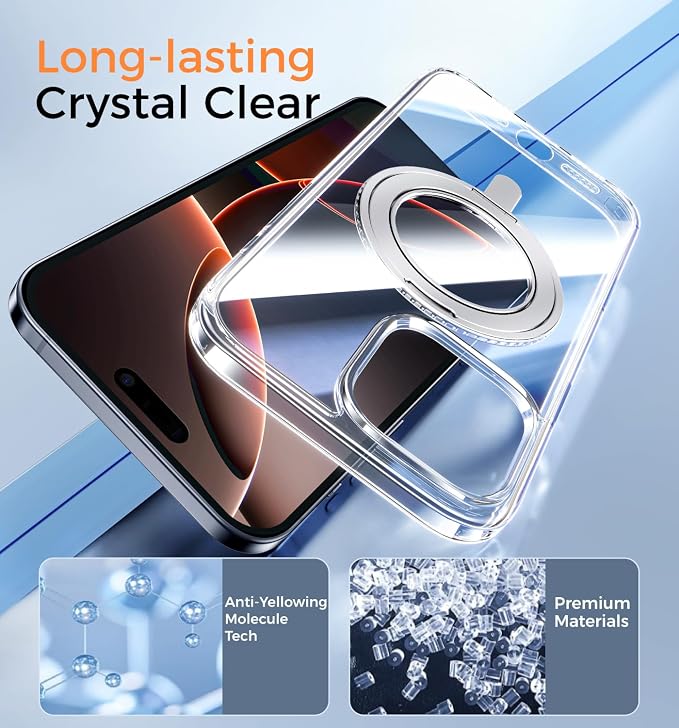 MAGIC JOHN 360° Rotatable Magnetic Invisible Stand