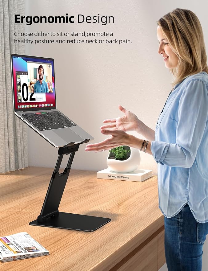 Nulaxy Height Adjustable Laptop Stand