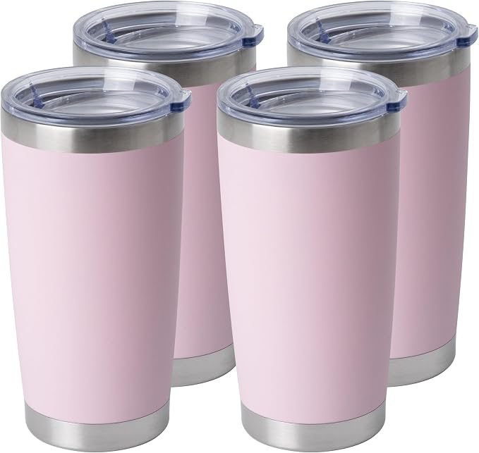 HASLE OUTFITTERS 20oz Stainless Steel Tumblers Bulk, Insulated Travel Cup