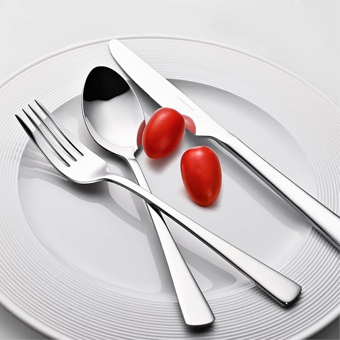 45 Piece Silverware Set for 8