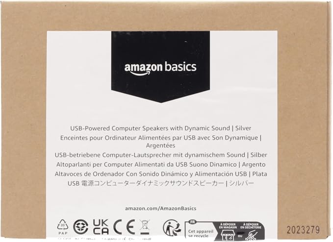 Amazon Basics Stereo 2.0 Speakers