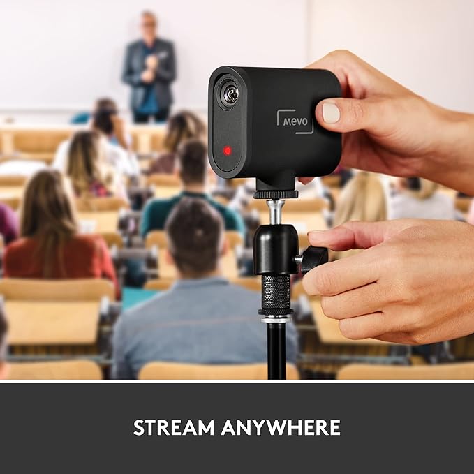Logitech for Creators Mevo Start 3-Pack Wireless Live Streaming Cameras