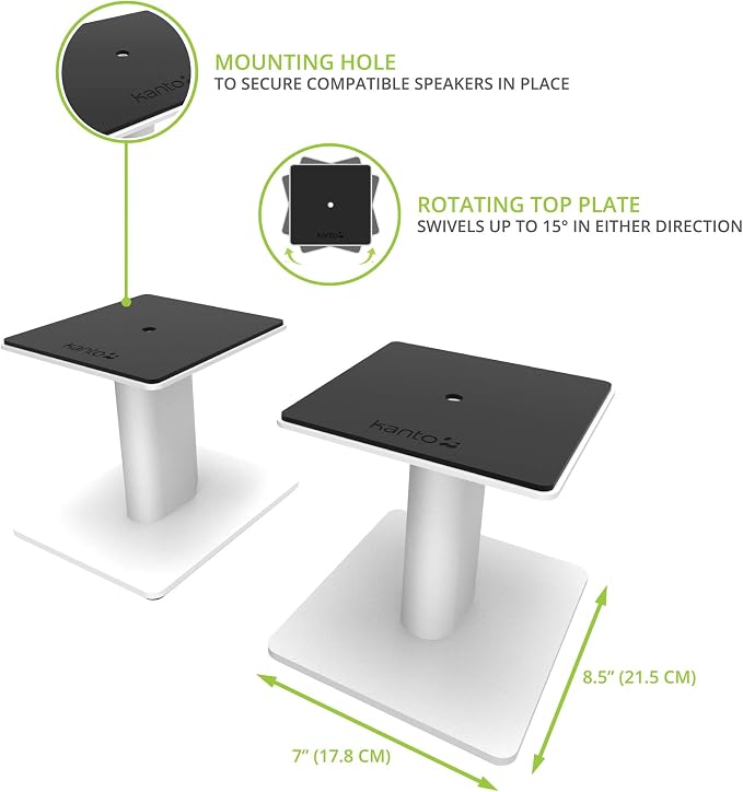Kanto SP6HD Desktop Speaker Stands