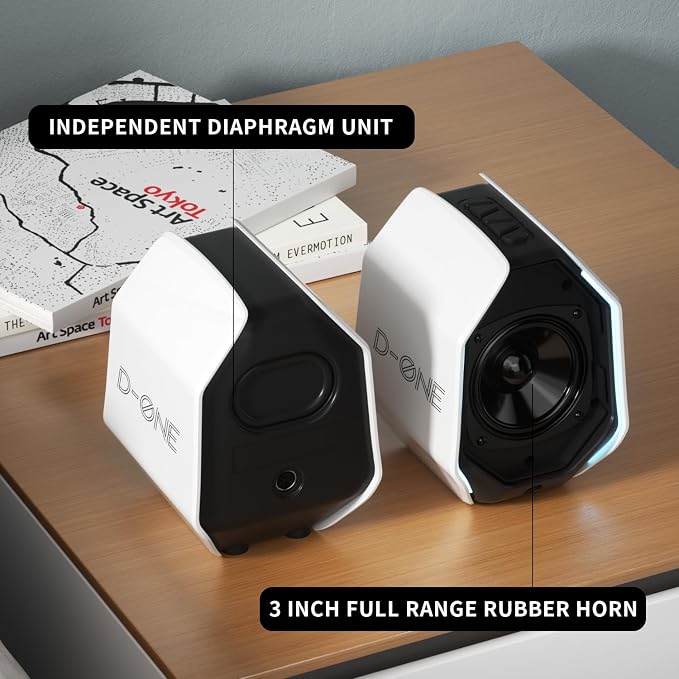 D-ONE 30W PC Gaming Computer Speakers