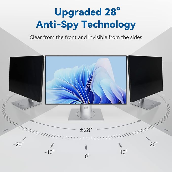 IPROKKO 24 Inch Computer Privacy Screen Filter