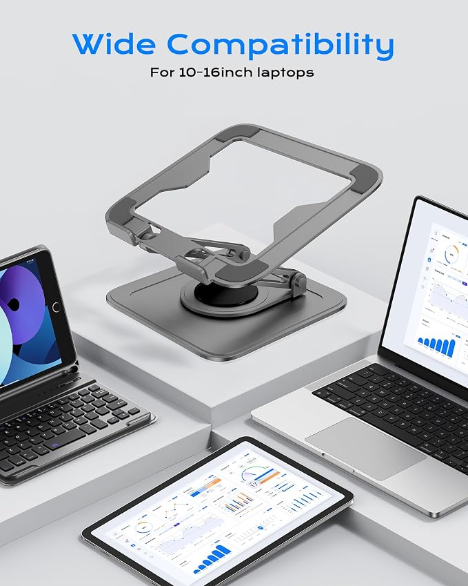 Adjustable Laptop Stand for Desk