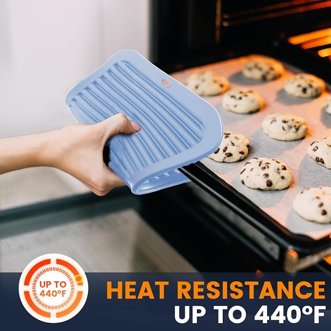 Silicone Trivet Mats 2 Heat Resistant Pot Holders Multipurpose Non-Slip Hot Pads