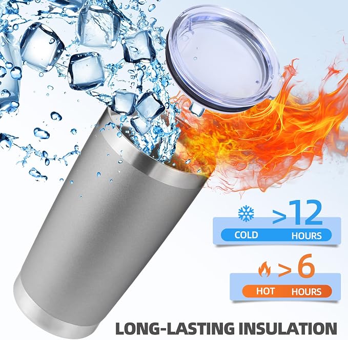 Volhoply 20oz Stainless Steel Tumbler