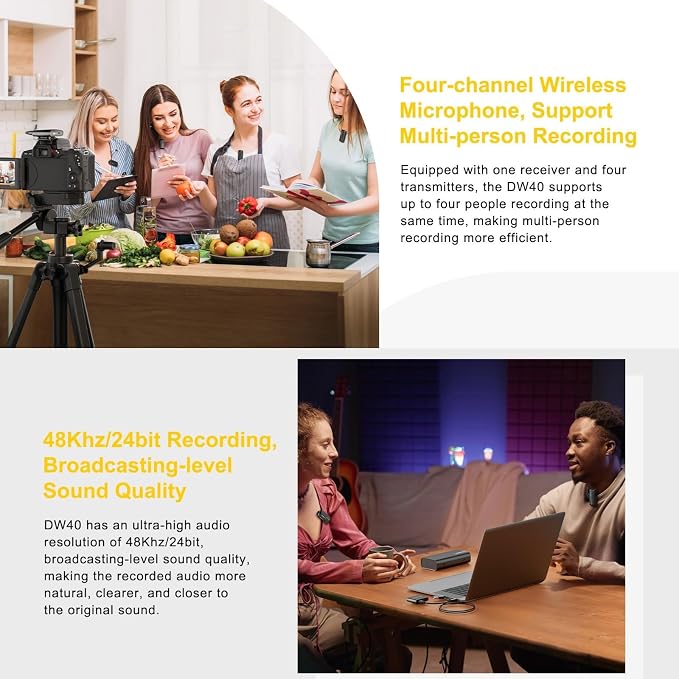 7RYMS iRay DW40 Wireless Lavalier Microphone