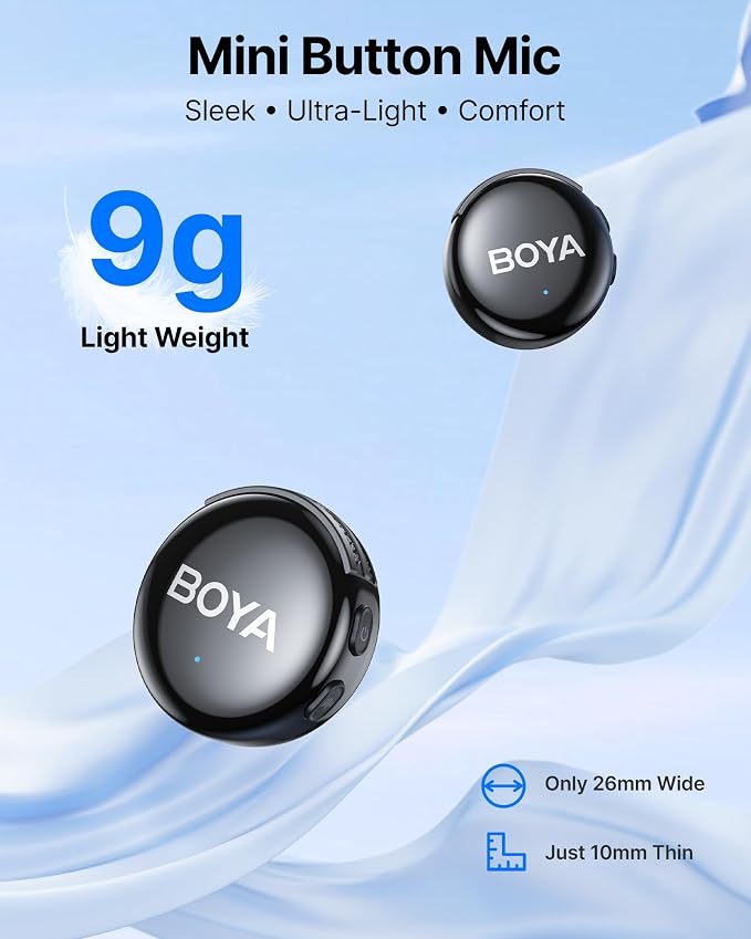 BOYA BOYALINK 3 Wireless Lavalier Microphone