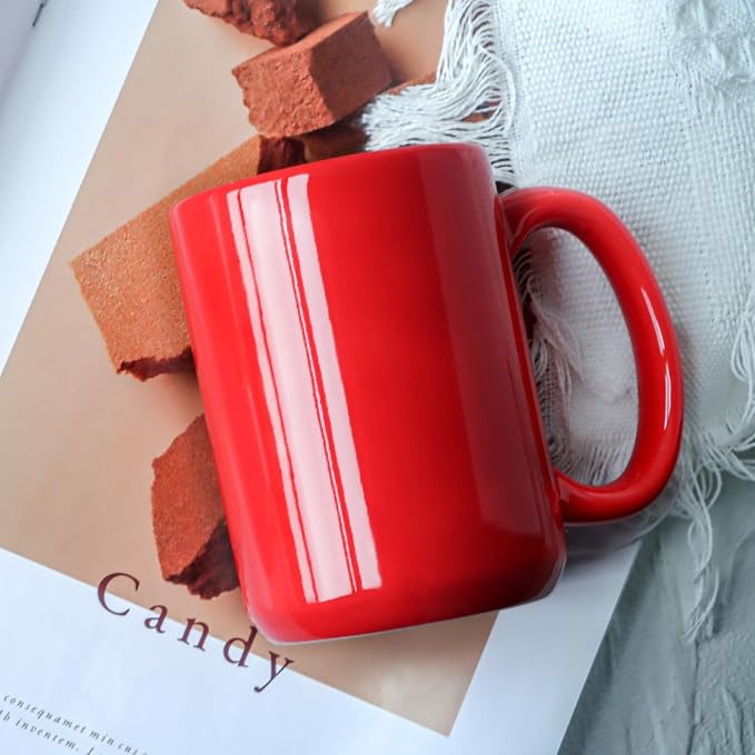 16 OZ Coffee Mug, Classic Blank Ceramic Cup
