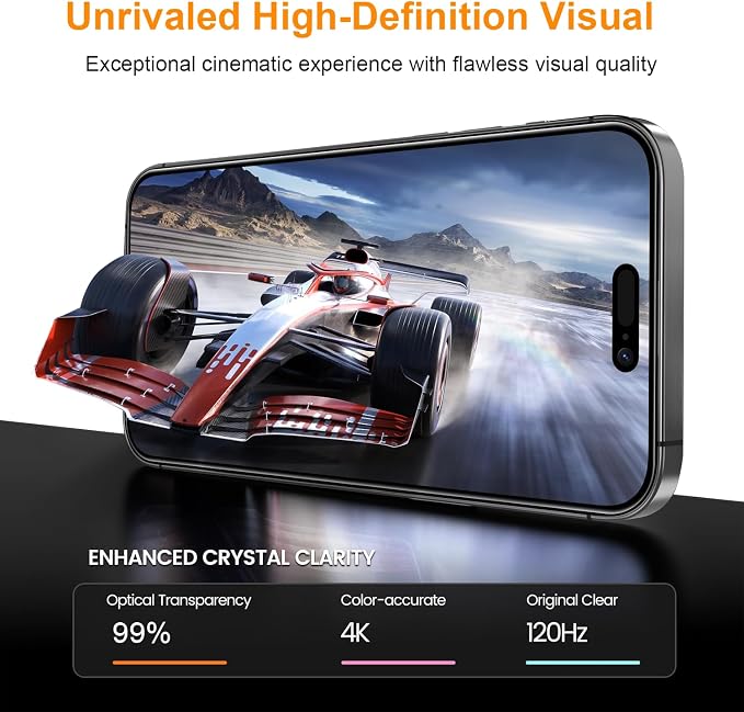 OneFish Full Edge Coverage Tempered Glass Screen Protector