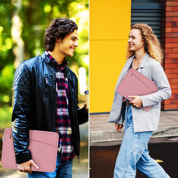 15.6 inch Laptop Case, Slim Computer Carrying Bag Protective Cover Briefcase