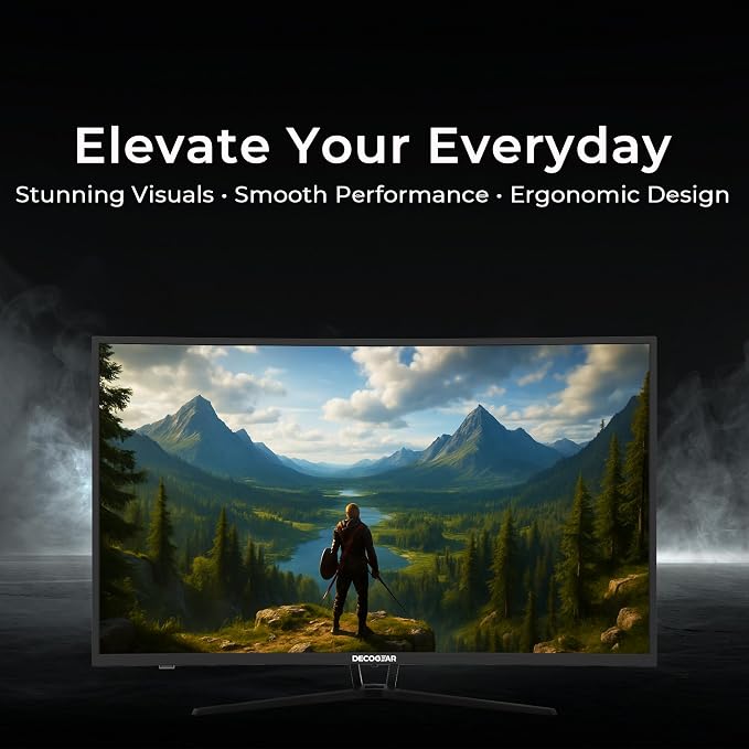 Deco Gear 39" Curved Ultrawide Gaming Monitor | 2560x1440 | 1ms MPRT | 165 Hz |