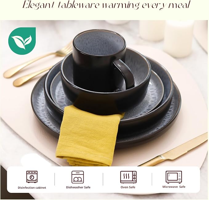 HomeVss 20-Piece Dinnerware Set