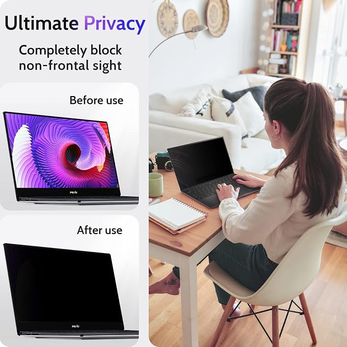 15.6 Inch Laptop Privacy Screen Compatible